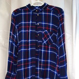 Multi colored flannel